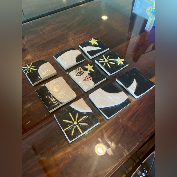 Handmade Celestial Pottery Art Created by Yours Truly - Picture 4 of 15